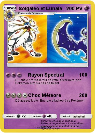 Pokemon Solgaleo et Lunala