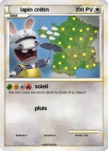 Pokemon lapin crétin