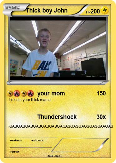 Pokemon Thick boy John