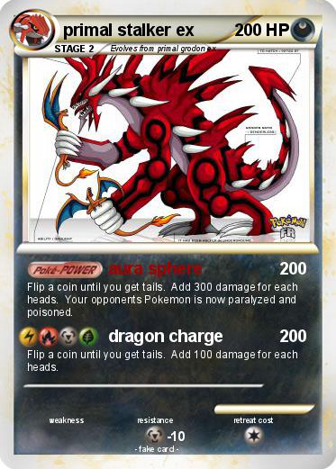 Pokemon primal stalker ex