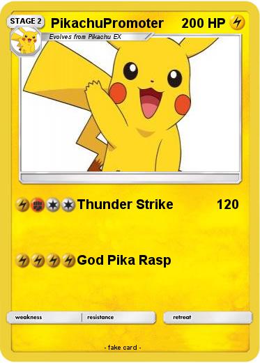 Pokemon PikachuPromoter