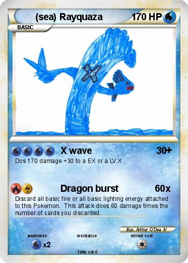 Pokemon (sea) Rayquaza