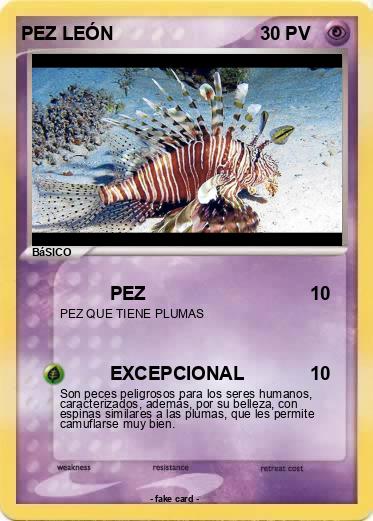 Pokemon PEZ LEÓN
