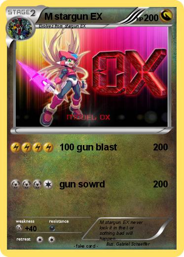 Pokemon M stargun EX