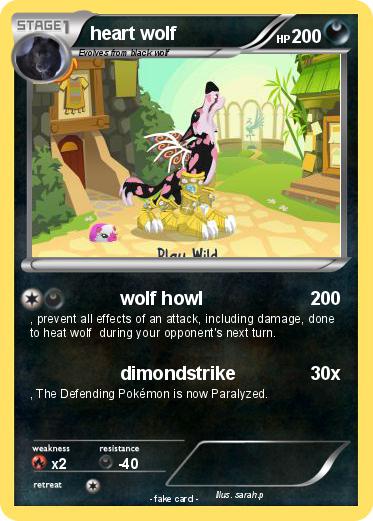 Pokemon heart wolf