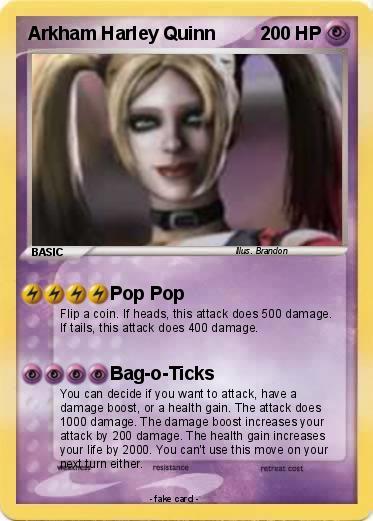 Pokemon Arkham Harley Quinn