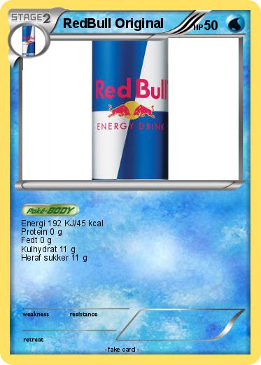 Pokemon RedBull Original