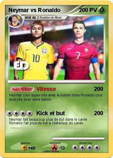 Pokemon Neymar vs Ronaldo