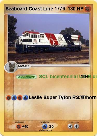Pokemon Seaboard Coast Line 1776