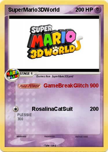 Pokemon SuperMario3DWorld