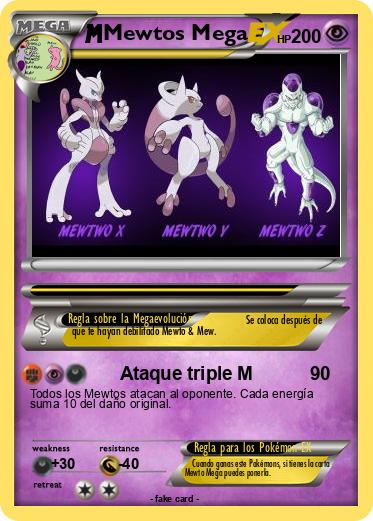 Pokemon Mewtos Mega