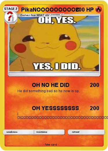 Pokemon PikaNOOOOOOOOOO