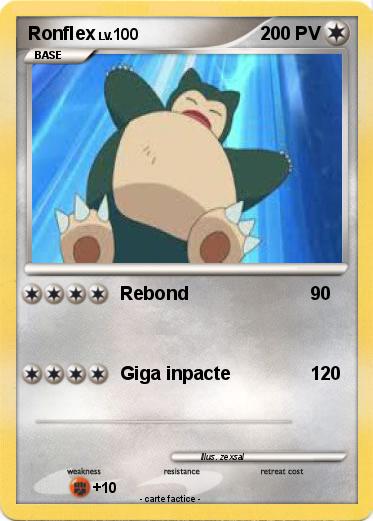 Pokemon Ronflex