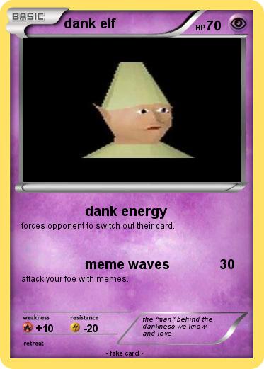 Pokemon dank elf