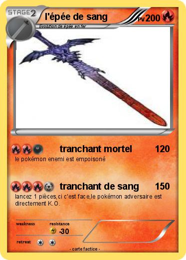 Pokemon l'épée de sang