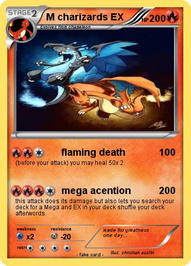 Pokemon M charizards EX