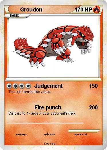 Pokemon Groudon