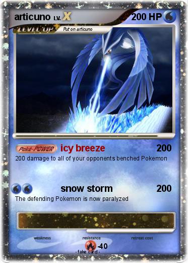 Pokemon articuno