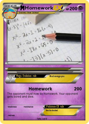 Pokemon Homework