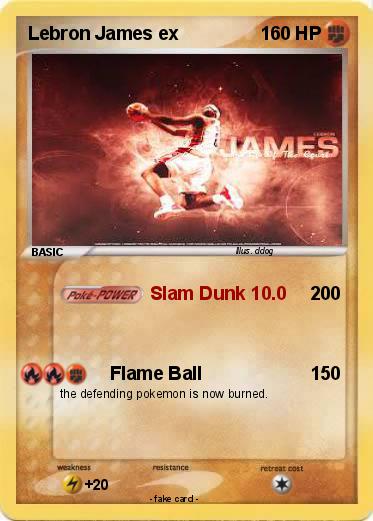 Pokemon Lebron James ex