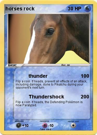 Pokemon horses rock