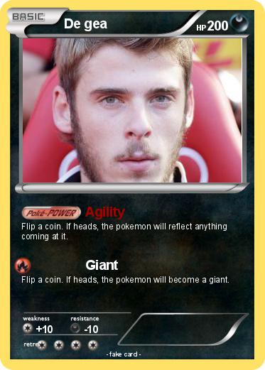 Pokemon De gea