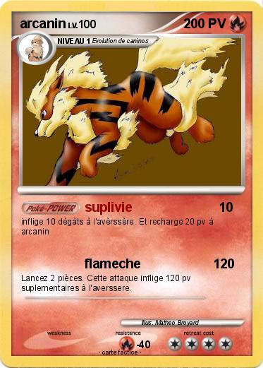 Pokemon arcanin