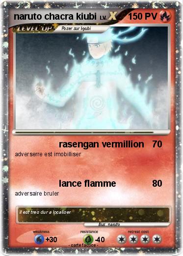 Pokemon naruto chacra kiubi