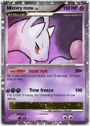 Pokemon Mistery mew