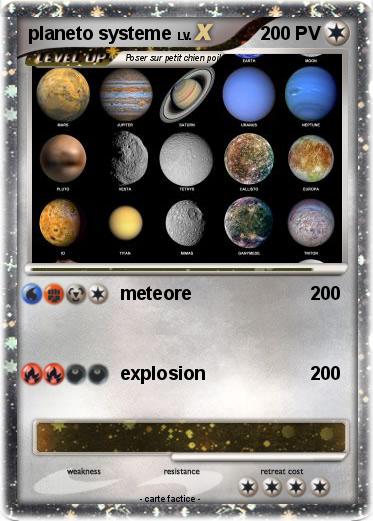 Pokemon planeto systeme