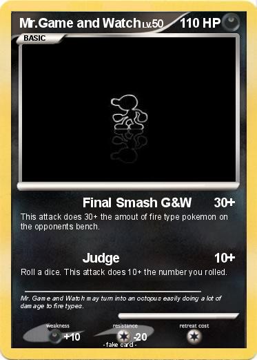Pokemon Mr.Game and Watch