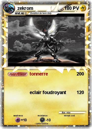 Pokemon zekrom