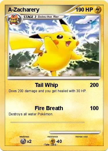 Pokemon A-Zacharery