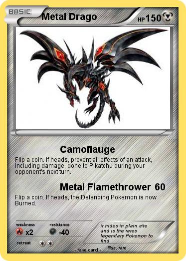 Pokemon Metal Drago