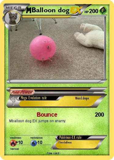 Pokemon Balloon dog