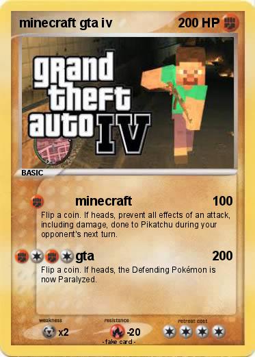 Pokemon minecraft gta iv