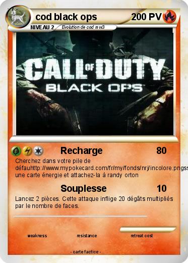 Pokemon cod black ops