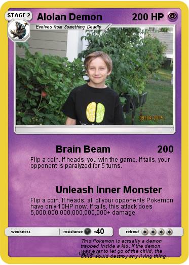 Pokemon Alolan Demon