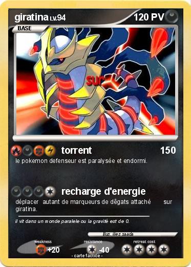 Pokemon giratina