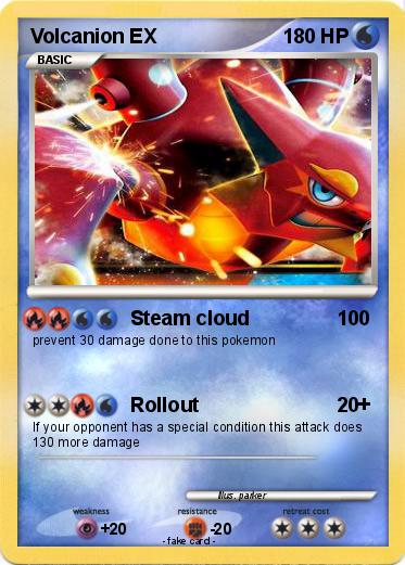 Pokemon Volcanion EX