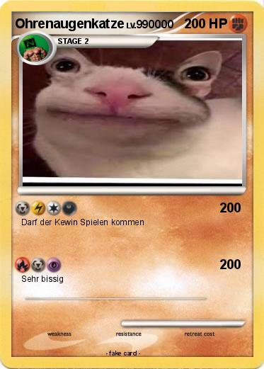 Pokemon Ohrenaugenkatze