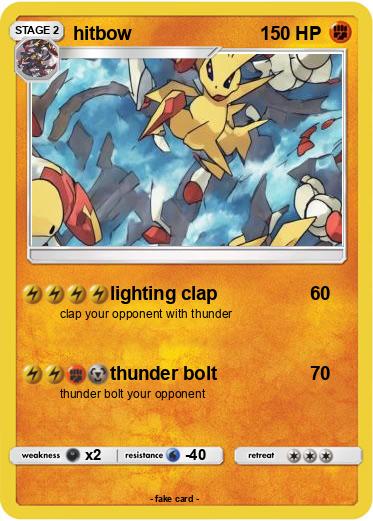 Pokemon hitbow