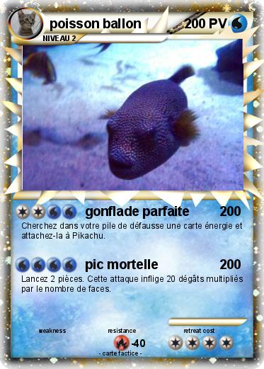 Pokemon poisson ballon