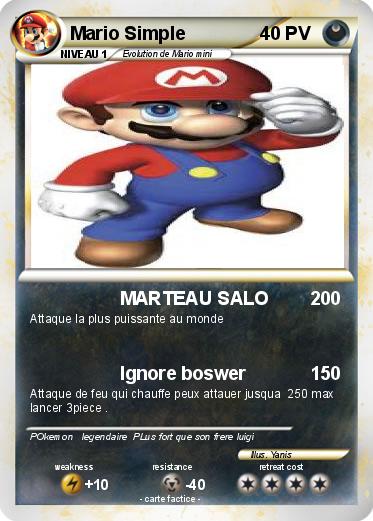 Pokemon Mario Simple