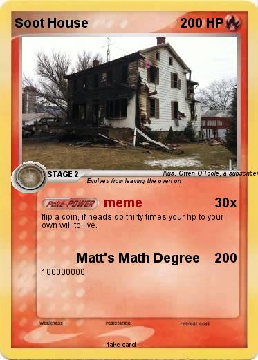 Pokemon Soot House
