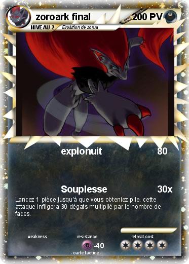 Pokemon zoroark final
