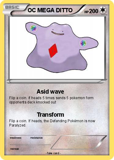 Pokemon OC MEGA DITTO