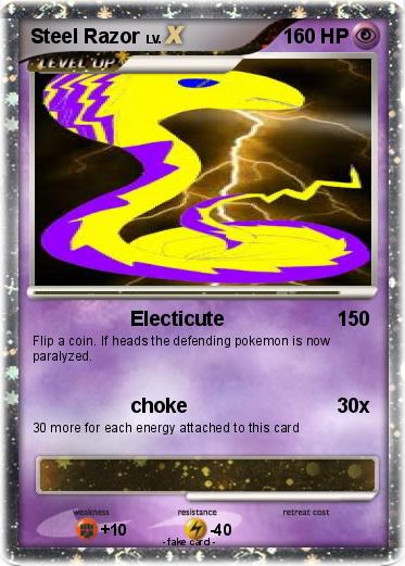 Pokemon Steel Razor