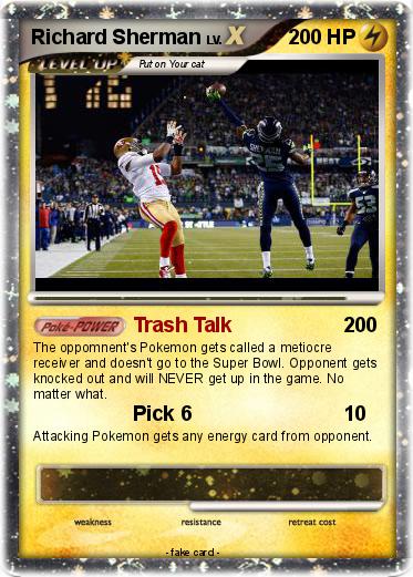 Pokemon Richard Sherman