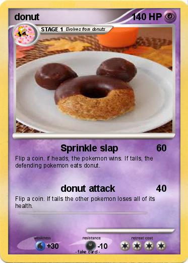 Pokemon donut